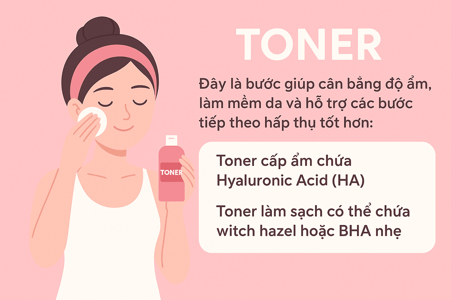 Lotion / Toner – Cân bằng độ pH