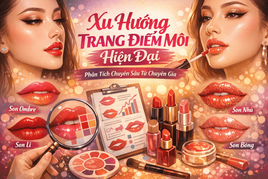 Xu Hướng Trang Điểm Môi Hiện Đại: Phân Tích Chuyên Sâu Từ Chuyên Gia