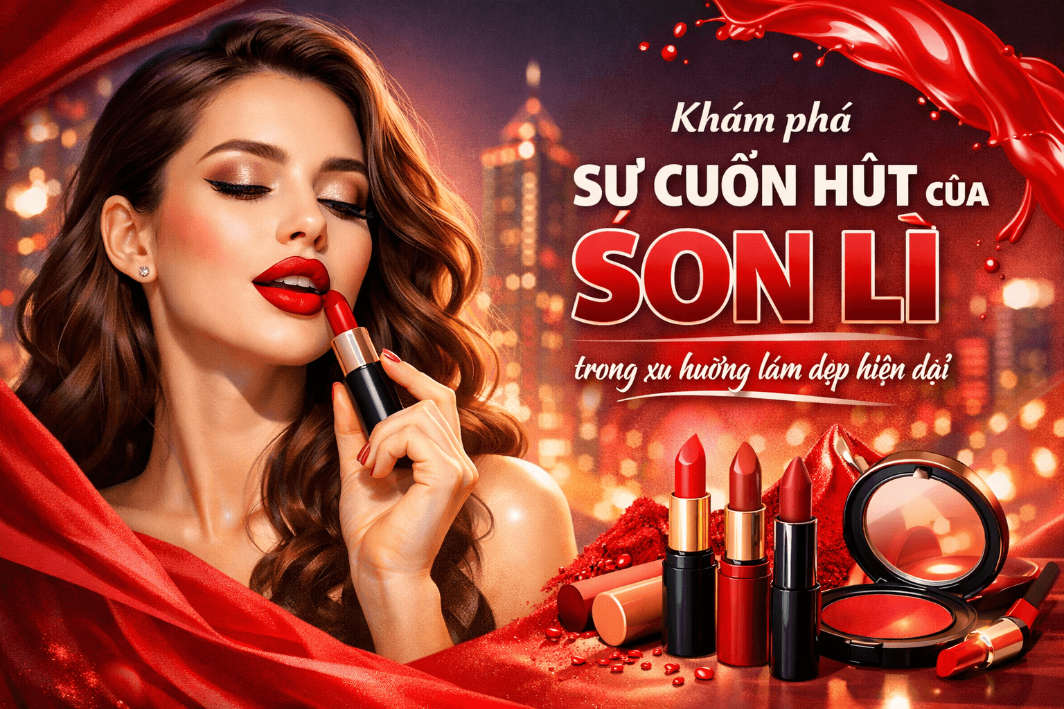 Khám phá sự cuốn hút của son lì trong xu hướng làm đẹp hiện đại