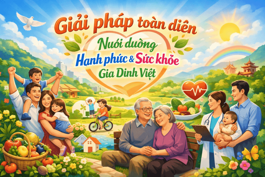 Giải pháp chăm sóc cuộc sống gia đình