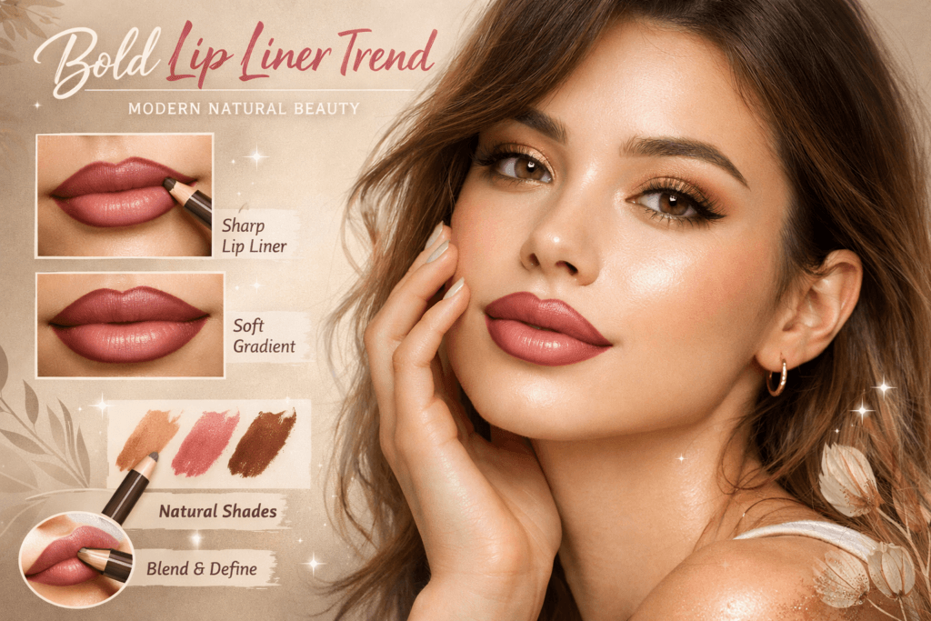 Xu hướng viền môi nổi bật trong làm đẹp tự nhiên hiện đại