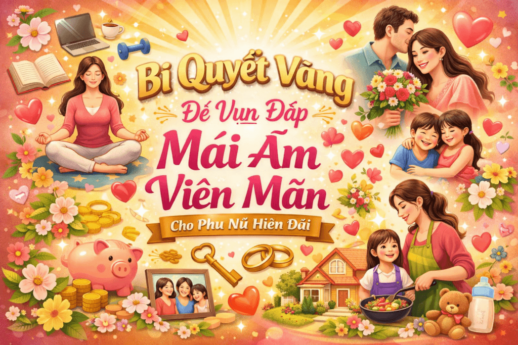 Bí quyết vàng để xây dựng gia đình hạnh phúc