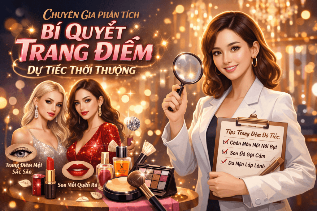 Chuyên Gia Phân Tích Bí Quyết Trang Điểm Sự kiện Thời Thượng