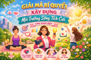 Giải mã bí quyết tạo môi trường sống tích cực cho phái đẹp