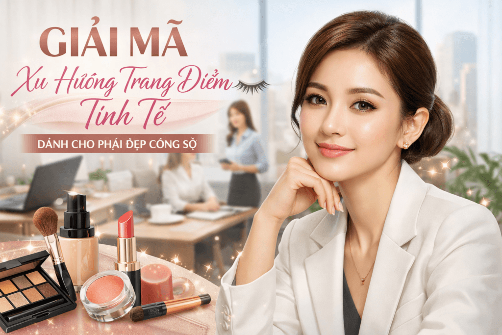Giải mã xu hướng trang điểm cho người đi làm