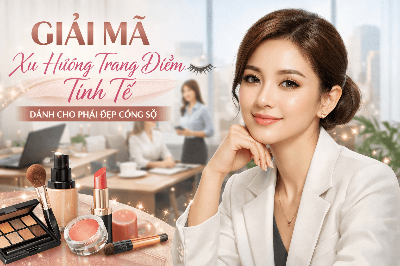 Giải mã xu hướng trang điểm cho người đi làm