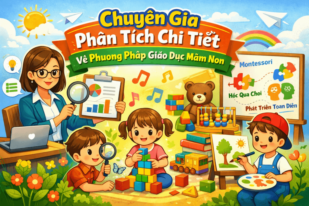 Chuyên Gia Phân Tích Chi Tiết Về cách dạy trẻ mầm non
