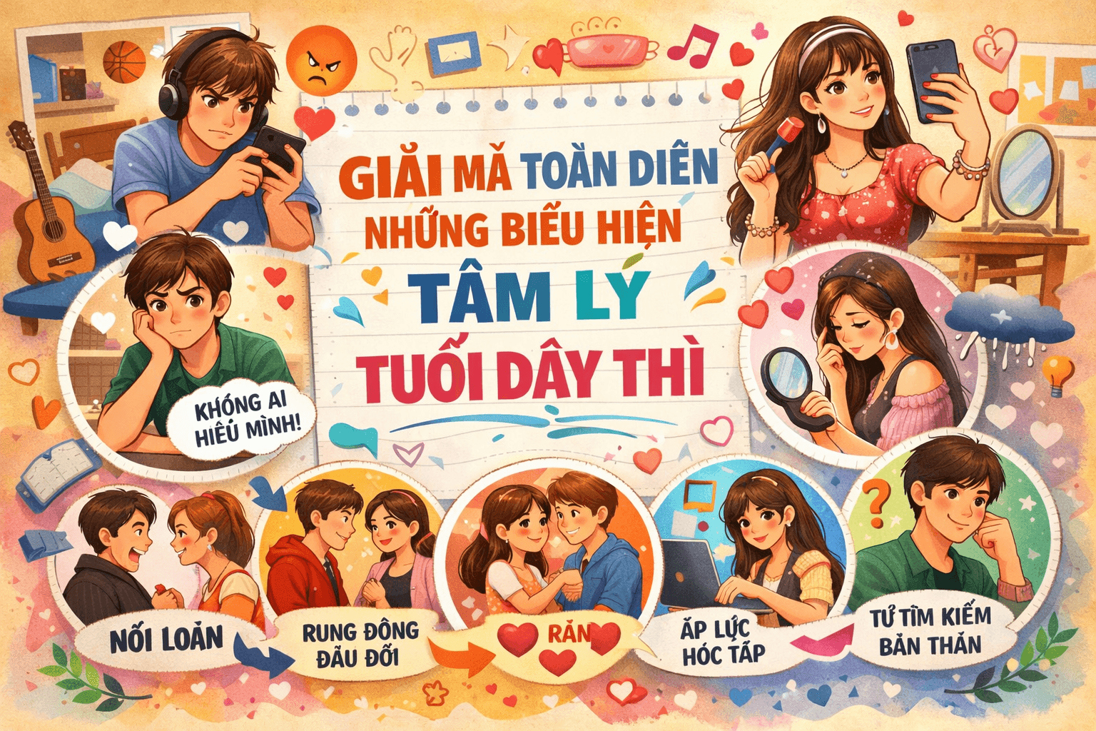 Giải Mã Toàn Diện Những Biểu Hiện Tâm Lý Tuổi Dậy Thì