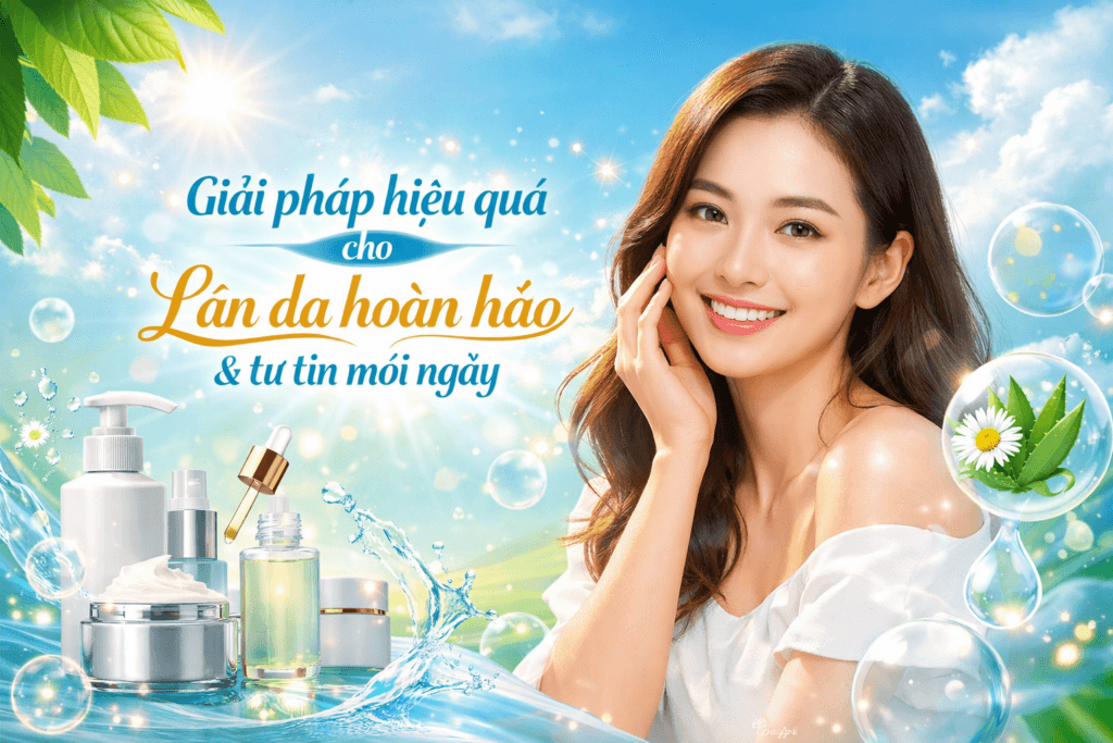 Giải pháp hiệu quả che khuyết điểm cho làn da hoàn hảo và tự tin mỗi ngày