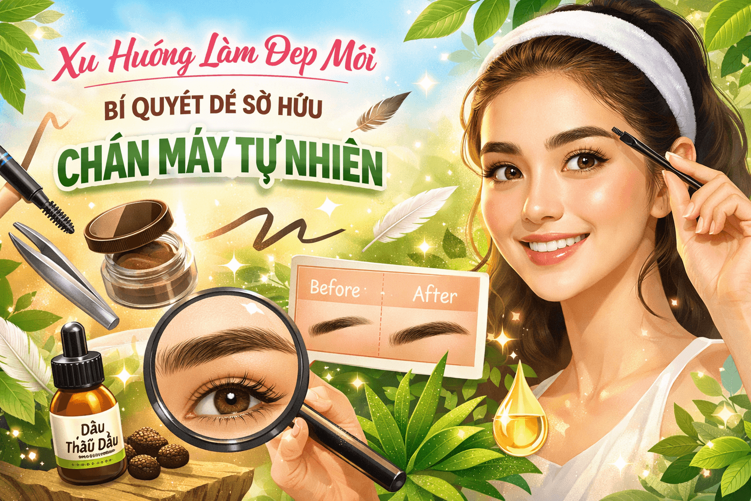 Xu Hướng Làm Đẹp Mới: Bí Quyết Để Sở Hữu Chân Mày Tự Nhiên